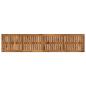 Preview: Gartenbank 161 x 35 x 45 cm Massivholz Akazie Rechtwinklig