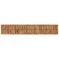 Preview: Gartenbank 201 x 35 x 45 cm Massivholz Akazie Rechtwinklig