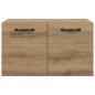 Preview: Hängeschrank 60 x 36,5 x 35 cm Holzwerkstoff Artisan-Eiche