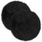 Preview: Kissen mit Kissen HEERLEN 6 Stk. Schwarz PV Fleece