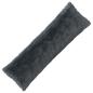 Preview: Kissen mit Kissen HEERLEN Anthrazit 40 x 145 cm PV Fleece