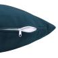 Preview: Kissen mit Kissen HEERLEN Blau 40 x 145 cm Samt