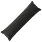 Preview: Kissen mit Kissen HOUTEN Schwarz 40 x 145 cm Samt