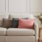 Preview: ARDEBO.de - Kissen 2 stk. HOUTEN Rosa 40 x 60 cm Samt