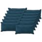 Preview: Kissen 12 stk. HOUTEN Blau 40 x 80 cm Samt
