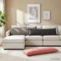 Preview: ARDEBO.de - Kissen HOUTEN Rosa 40 x 145 cm Samt