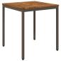 Preview: Gartentisch Natur und Kaffee 70 x 68,5 x 75 cm