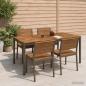Preview: ARDEBO.de - Gartentisch Natur und Kaffee 180 x 88,5 x 75 cm