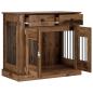 Preview: Hundekäfigmöbel Altholz 90 x 47,5 x 80 cm Holzwerkstoff
