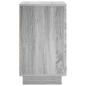 Preview: Nachttisch 2 stk. Sonoma-Grau 33,5 x 34,5 x 60 cm Holzwerkstoff