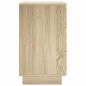 Preview: Nachttisch 2 stk. Sonoma-Eiche 33,5 x 34,5 x 60 cm