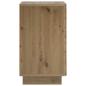 Preview: Nachttisch 2 stk. Artisan-Eiche 33,5 x 34,5 x 60 cm