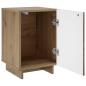 Preview: Nachttisch 2 stk. Artisan-Eiche 33,5 x 34,5 x 50 cm
