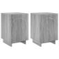 Preview: Nachttisch 2 stk. Sonoma-Grau 33,5 x 34,5 x 50 cm Holzwerkstoff