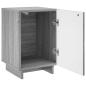 Preview: Nachttisch 2 stk. Sonoma-Grau 33,5 x 34,5 x 50 cm Holzwerkstoff
