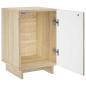 Preview: Nachttisch 2 stk. Sonoma-Eiche 33,5 x 34,5 x 50 cm