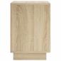 Preview: Nachttisch 2 stk. Sonoma-Eiche 33,5 x 34,5 x 50 cm