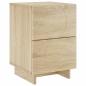Preview: Nachttisch Sonoma-Eiche 33,5 x 34,5 x 50 cm Holzwerkstoff
