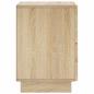 Preview: Nachttisch Sonoma-Eiche 33,5 x 34,5 x 50 cm Holzwerkstoff