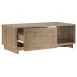 Preview: Couchtisch Artisan-Eiche 95 x 50,5 x 35 cm Holzwerkstoff
