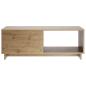Preview: Couchtisch Artisan-Eiche 95 x 50,5 x 35 cm Holzwerkstoff