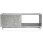 Preview: Couchtisch Betongrau 95 x 50,5 x 35 cm Holzwerkstoff