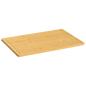 Preview: ARDEBO.de - Schneidebrett 40x60x1,5 cm Bambus