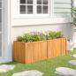 Preview: ARDEBO.de - Hochbeet 150x50x50 cm Massivholz Teak