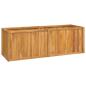 Preview: Hochbeet 150x50x50 cm Massivholz Teak