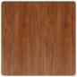 Preview: Tischplatte Quadratisch Dunkelbraun 90x90x2,5cm Eiche Behandelt