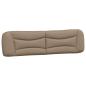 Preview: Bettgestell ohne Matratze "Hvar" Cappuccino-Braun 200x200 cm Kunstleder