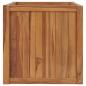 Preview: Hochbeet 100x50x50 cm Massivholz Teak