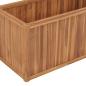Preview: Hochbeet 100x50x50 cm Massivholz Teak