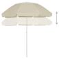 Preview: Strandschirm Sandgelb 300 cm