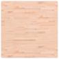 Preview: Tischplatte 90x90x2,5 cm Quadratisch Massivholz Buche