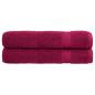 Preview: Premium Handtücher SOLUND 2 Stk. Bordeaux 100x200 cm 600 g/m²