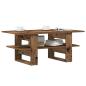 Preview: ARDEBO.de - Couchtisch Altholz-Optik 102x55x42 cm Holzwerkstoff