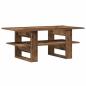 Preview: Couchtisch Altholz-Optik 102x55x42 cm Holzwerkstoff