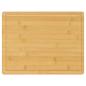 Preview: Schneidebrett 40x30x1,5 cm Bambus