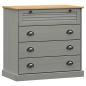 Preview: Kommode VIGO 80x40x76 cm Massivholz Kiefer