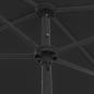 Preview: Strandschirm Schwarz 180x120 cm