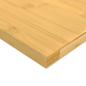 Preview: Wandregal 100x20x1,5 cm Bambus
