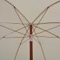 Preview: Sonnenschirm mit Stahl-Mast 180 cm Sandweiß
