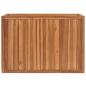 Preview: Hochbeet 100x50x70 cm Massivholz Teak