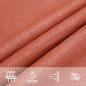Preview: Sonnensegel 160 g/m² Terrakotta 2x2,5 m HDPE