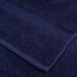 Preview: Premium Handtücher SOLUND 2 Stk. Marineblau 100x200 cm 600 g/m²
