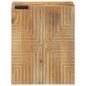 Preview: Bad-Hängeschrank Braun 38x33,5x48 cm Massivholz Mango