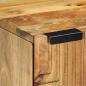 Preview: Bad-Hängeschrank Braun 38x33,5x48 cm Massivholz Mango