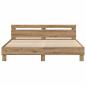 Preview: Bettrahmen Artisan-Eiche 180 x 200 cm Holzwerkstoff