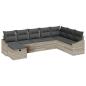 Preview: Gartensofa-set 8 stk. Poly-Rattan
